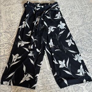 a new day Black and White Wide Leg Pants